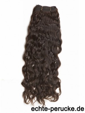 Curly Remy Human Hair Brown Neue Schussverlängerungen